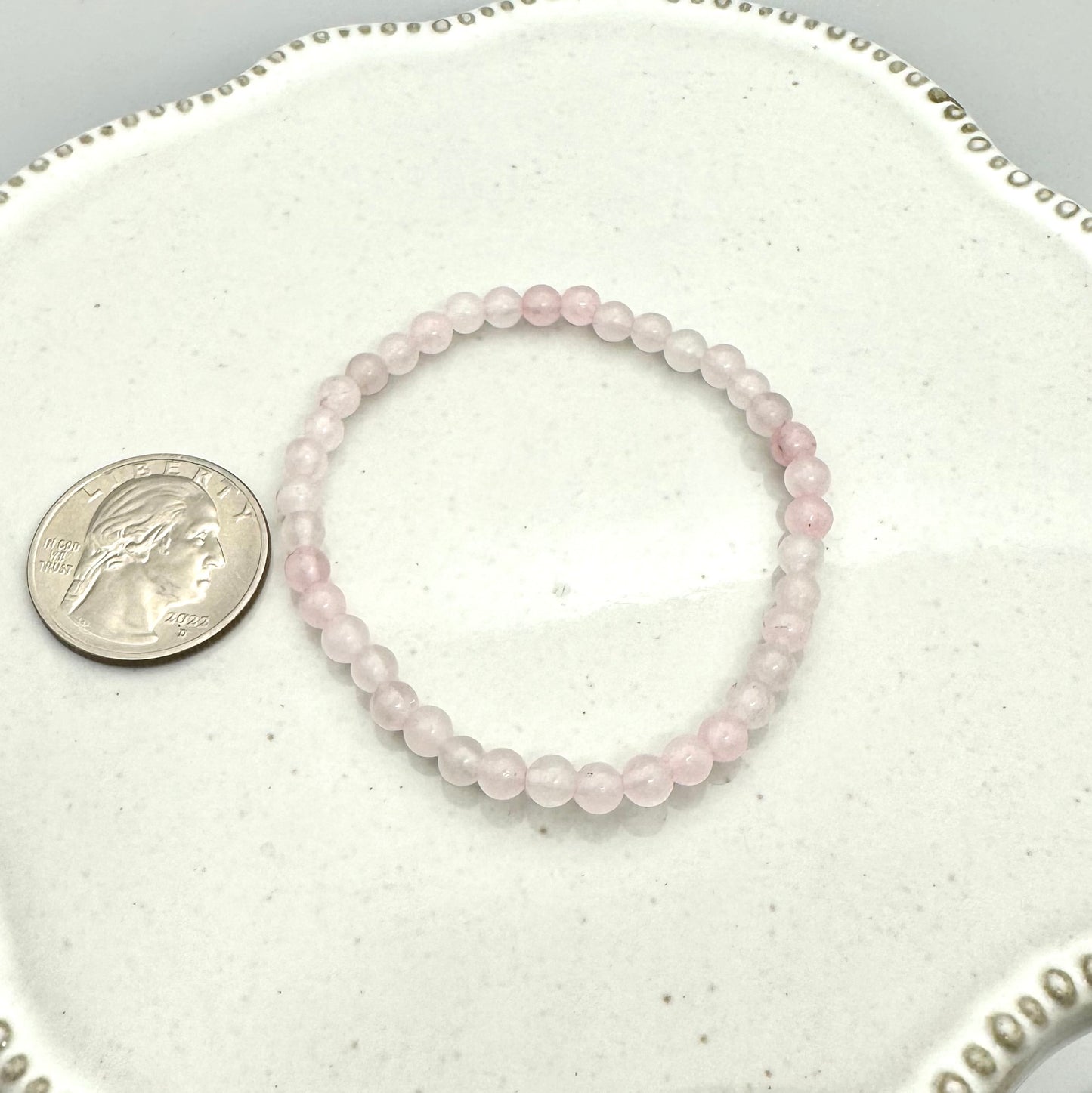 Rose Quartz 4mm-6mm-8mm