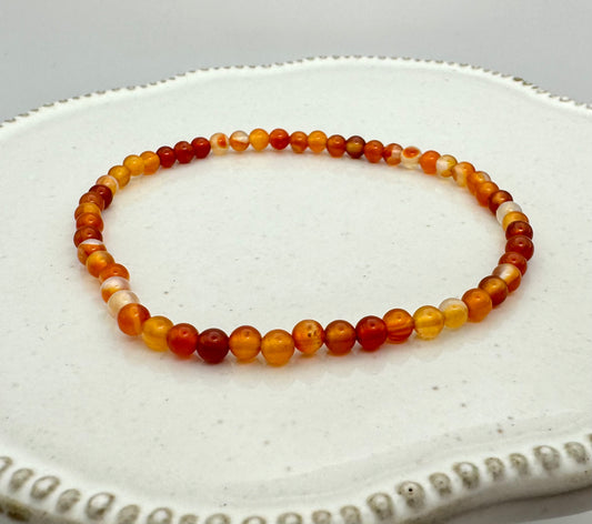 Carnelian 4mm-6mm